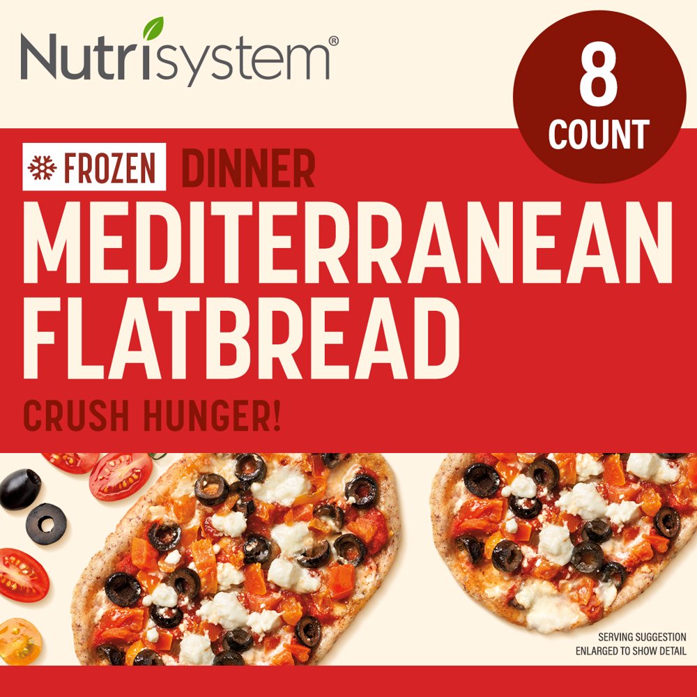 Nutrisystem® Frozen Mediterranean Flatbread, 8ct, GuiltFree Dinners to