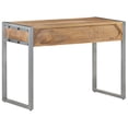 thumbnail image 3 of vidaXL Desk 108x50x75 cm Rough Mango Wood, 3 of 5