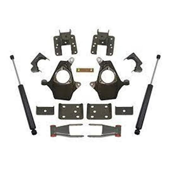 Maxtrac Suspension MXTKS331324 Lowering Kit for 2007-2016 GM 1500 101320, 301340 & 2200LL