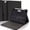 Black, variant on 7 Color Backlit Detachable Bluetooth Keyboard Case for iPad 9.7" 2018 (6th Gen)/2017 (5th Gen)/iPad Air 2/Air 1, Smart Folio Cover with Pencil Holder,Black