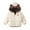 White, variant on Toddler Baby Girls Boys Jackets Coats Hooded Thicken Fleece Warm Coat Plush Winter Hoodie Outwear for 1-6Y