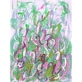 thumbnail image 3 of Wang, Melissa 19x24 Black Modern Framed Museum Art Print Titled - Diversity Circles I, 3 of 5