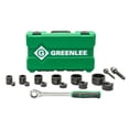 thumbnail image 1 of JUEGO DE SACABOCADOS CON TRINQUETE Y SLUGBUSTER® DE 1/2 IN A 2 IN GREENLEE 7238SB, 1 of 2