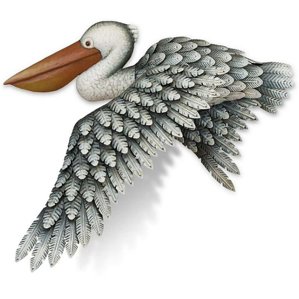 Regal Art and Gift 12601 Metal Pelican Wall Decor Wall Decor Figurines