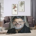 thumbnail image 6 of George Clooney Blanket Soft Warm Fleece Blanket for Sofa Office Car Camping Yoga Travel Throw Blankets 40"X30", 6 of 6
