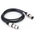 thumbnail image 1 of EIGTHTAIL 5.9ft DMX Stage DJ Cable XLR 3Pin Male to Female Connector Wire (Yellow) Audio Equipment, 1 of 8
