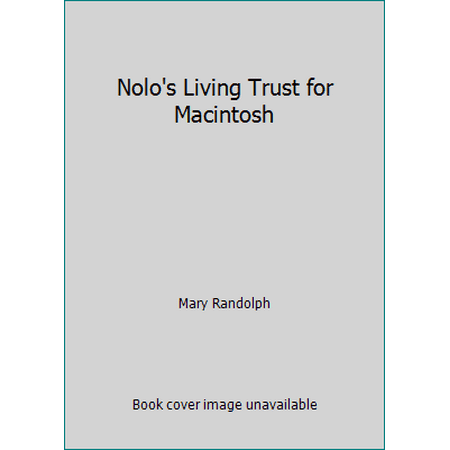 Nolo's Living Trust for Macintosh, Used [Paperback]