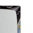 thumbnail image 2 of Ambesonne Astronomical Fitted Sheet, Old Town Medieval, Twin Size, Blue and Yellow, 2 of 2