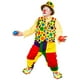 thumbnail image 2 of Paquete de 4 disfraz de payaso, chaleco de nariz de peluca de payaso para Cosplay de Halloween Afortunado Sencillez, 2 of 5