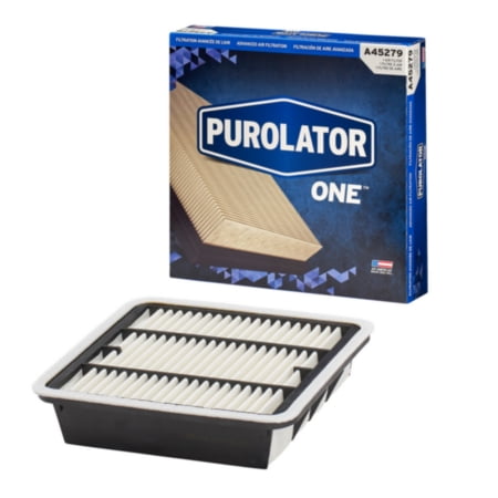 PurolatorONE Advanced Filtration Engine Air Filter: Full Synthetic Highly Embossed Media  Up To 99% Dirt Removal