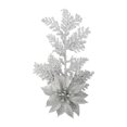 thumbnail image 4 of Brillo de Navidad artificial Poinsettia Flor Ramas de pino Hojas Selecciones Adornos para coronas de árboles de Navidad, 4 of 4