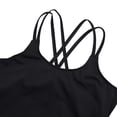 thumbnail image 6 of iEFiEL Women Ballet Dance Gymnastic Leotard Bodysuit with Spaghetti Shoulder Straps, 6 of 7