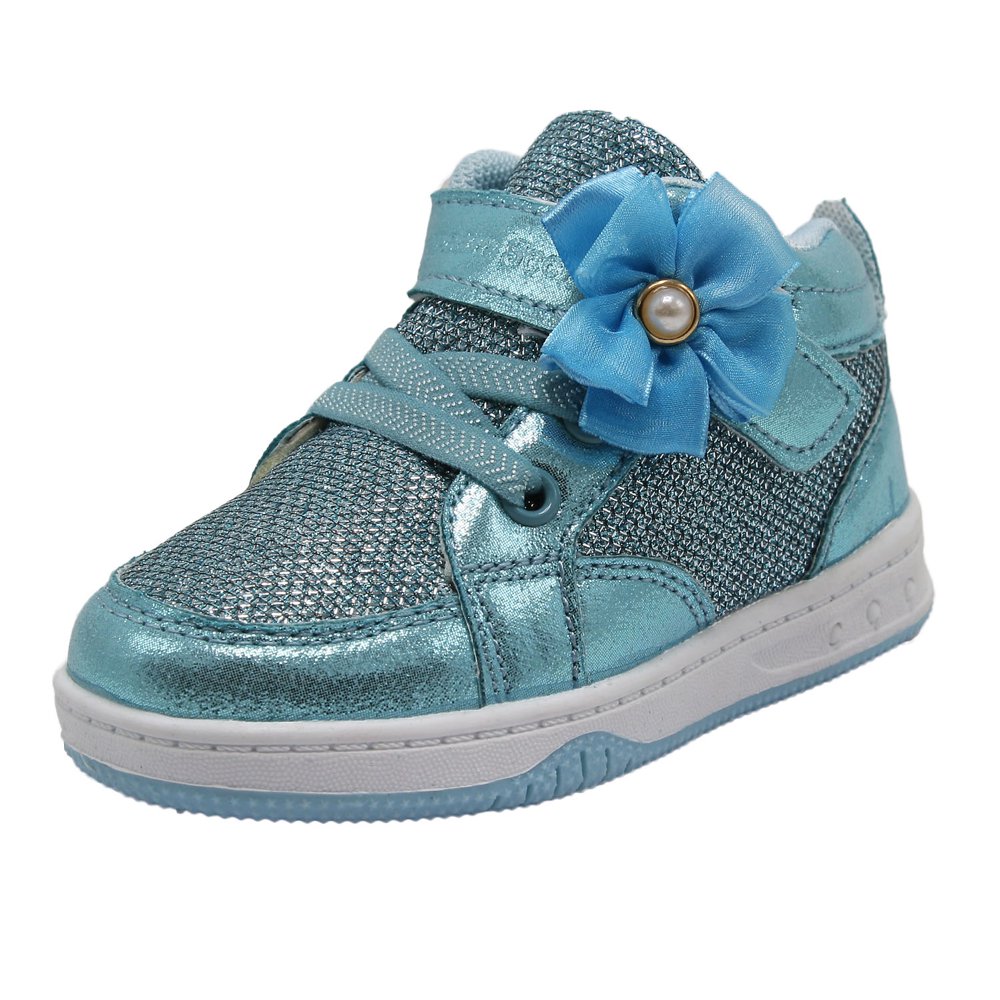 Dream Seek Dream Seek Girls Toddler 3235 High Top Hook and Loop Strap