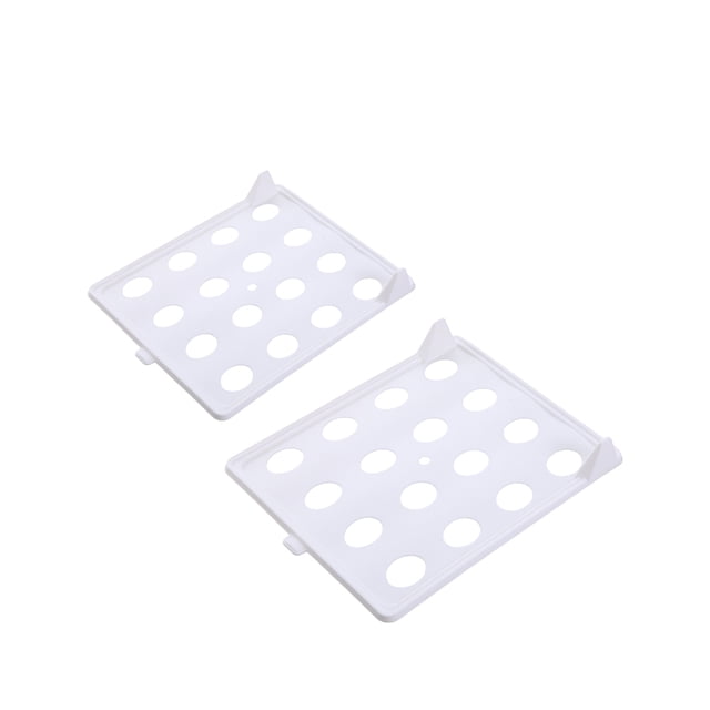 EeaseMX Organizador de camisas y suéteres, bandeja apilable, ahorra tiempo y dobla la ropa (blanco)