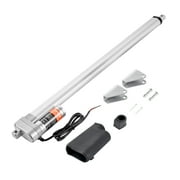 SKYSHALO Linear Actuator 12V, 20 Inch Waterproof IP65 Linear Actuator, 660lbs/3000N 0.19"/s Linear Motion Actuator with Mounting Bracket for Outdoor Use