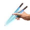 thumbnail image 4 of Chop Sabers Light Up LightSaber Chopsticks (1 Pair, Blue), 4 of 6