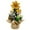 Gold, variant on LHWEN Mini Christmas Tree 20cm Desktop Decoration Small Festival Tree Home Decor Luxurious Durable Unique Shape Holiday Ornament Indoor Display