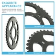 thumbnail image 2 of Miangastore Anti-Abrasion Rear Sprocket Steel Black 1Pcs, 2 of 8