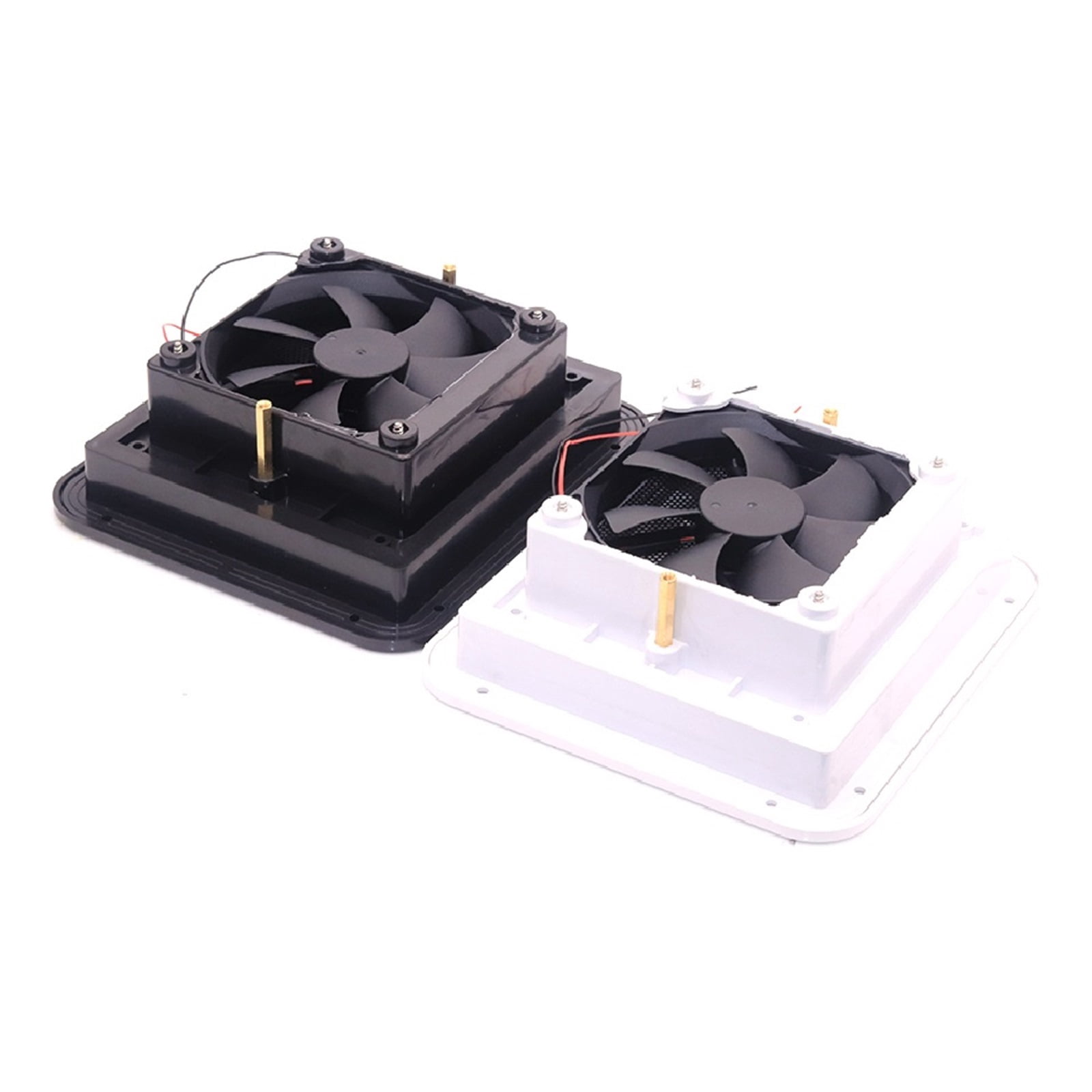 12V Fridge Vent With Fan For RV Trailer Caravan Side Air Outlet Ventilation Exhaust Fan Car Replacement Accessories ,Easy to Use