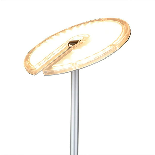 O Bright Dimmable Led Torchiere Floor, Bright Halogen Floor Lamp