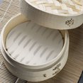 thumbnail image 4 of AURARMLET 10pcs Reusable Silicone Dumpling Steamer for Home Cooks Preparation, 4 of 8