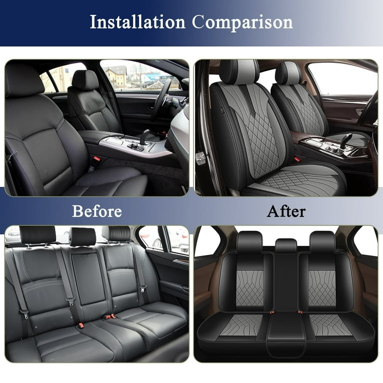 DIKSOAKR Car Seat Covers for Volkswagen VW Passat 2002-2024