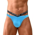 thumbnail image 2 of Vedolay Men Briefs Men's Summer Soft Thin TransparentBoxers Breathable Men Briefs Shorts ,Blue XL, 2 of 4