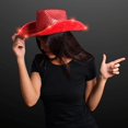 thumbnail image 5 of Elegante sombrero de vaquero con purpurina, decoración estilo vintage, divertido sombrero de fiesta, 5 of 5