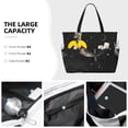 thumbnail image 3 of Naloa Abstract Starry Sky Moon Large Capacity Beach Bag, Waterproof Sandproof Beach Swim Pool Bag Tote Bag for Women, 3 of 7