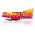 thumbnail image 1 of Mr. Gadgets Doble Monitor Portatil Para Laptop 15.6 Pulgadas Modelo S9 Full Hd 1080p, Ips, Plug & Play, 178°, 72% Ntsc, Hdr, Compatible Con Windows, Mac Os, Linux, 1 of 9