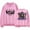 Pink, variant on Rhea Ripley New Logo Men/Women Long Sleeve Crew Neck Sweater Men/Women Longsleeve Sweater