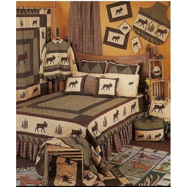 Patch Magic Quilts - Cedar Trail Luxury King Quilt 120"W x 106"L