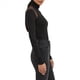 thumbnail image 2 of Body de Larga con para Mujer, Transparente, Ideal para Fiestas, Clubes Nocturnos. Negro S, 2 of 10