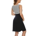 thumbnail image 5 of GXFC Women Maternity Breastfeeding Summer Dress Casual Sleeveless Mini Tank Dress Casual High Waist A-line Dress for Pregnancy Nursing 2XL, 5 of 6
