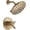 Champagne Bronze, variant on Delta Trinsic TempAssure® 17T Series H2Okinetic® Shower Trim in Chrome T17T259-H2O
