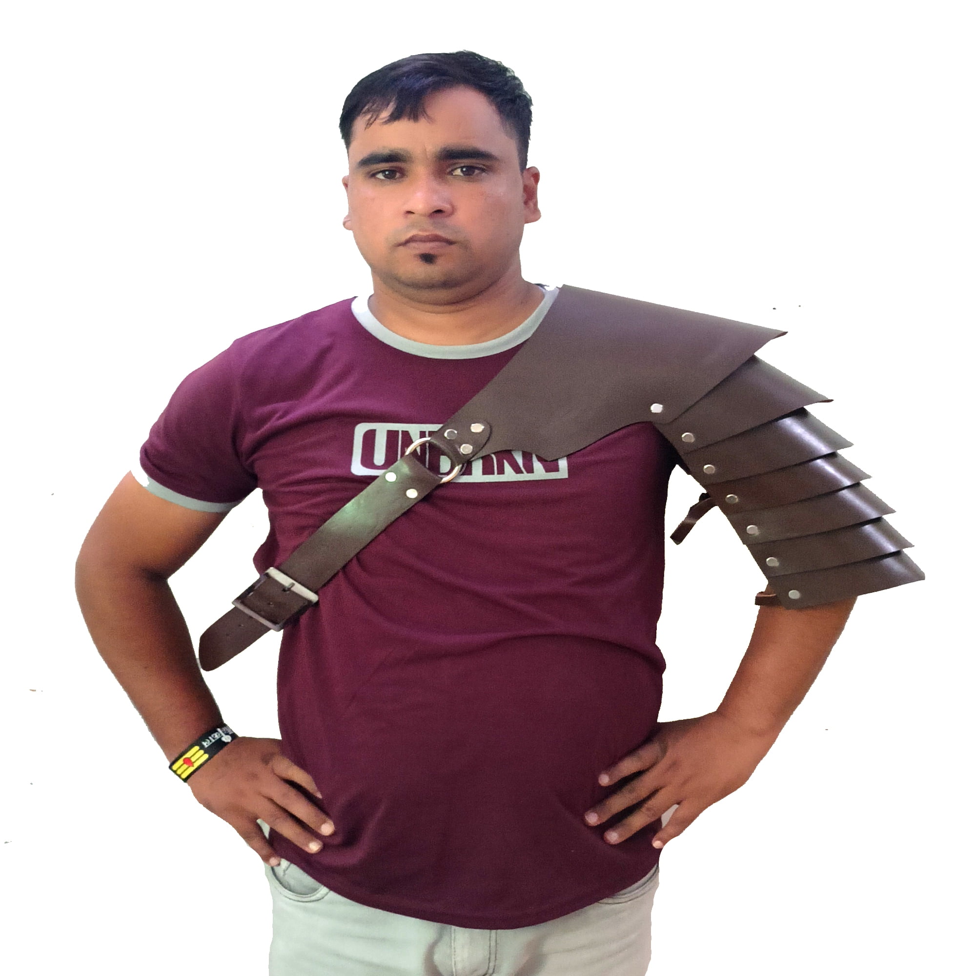 The Medieval Shop Spaulder Armor SCA Articulated Pauldron Cosplay