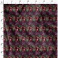 thumbnail image 3 of Soimoi Purple polyester Crepe Fabric Scared Geometric Galaxy Print Fabric by Yard 42 Inch Wide, 3 of 6