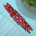 thumbnail image 3 of Rhinestone Chain  Rhinestone Chain Ribbon Craft Decoration For Sewing DIY Wedding Dresses Bags ShoesRed, 3 of 8