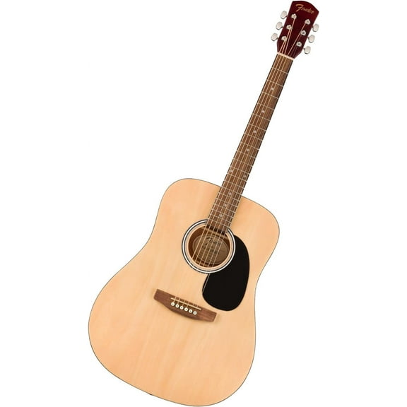 MIMIDI FA-25 Dreadnought Acoustic Guitar, Beginner Guitar, with 2-Year Warranty, Includes Free Lessons, Natural