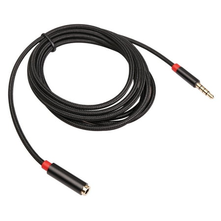 Toutek 3.5mm Jack AUX Cable for Headphone Speaker Male to Female Audio Extension Cord