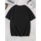 thumbnail image 2 of For Men Short Sleeve SURFING BOARD Print Crew Neck T-shirt, Casual Men's Clothing, 2 of 7