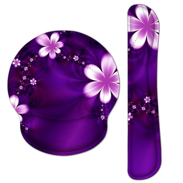 Set de Soporte Ergonómico para Muñeca con Teclado y Mouse AORTDES