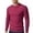 008 Wine, variant on Men's Basic Crew Neck Sweater Solid Color Casual Long Sleeve Slim Fit Ribbed Knitted Pullover Sweater Top