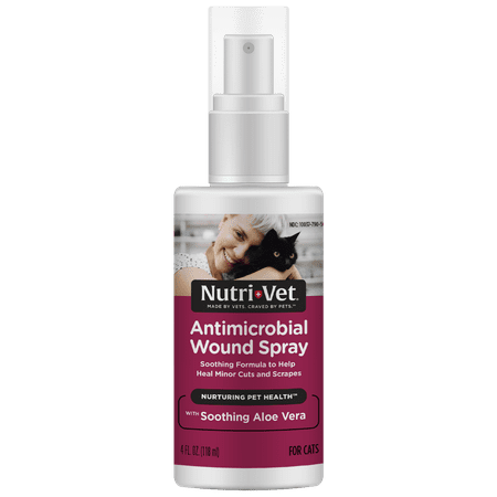 UPC: 0669125702833 | Nutri-Vet Wound Solution for Cats  Helps Promote Healing and Reduce Pain  4 Ounces