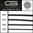 thumbnail image 6 of Golberg Premium Polyester Accessory Cord - USA Made Smooth Braid Minimal Stretch Rope - Sizes of 3mm, 4mm, 5mm, or 6mm - Lengths of 25, 50, 100, 250, and 1000 Feet - Compact and weight Cord, 6 of 7