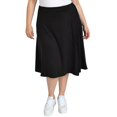 thumbnail image 1 of Falda midi Roman Fashion/Tallas Extras, 7040 (Negro) negro 36 Roman Fashion F-GR-7040-NEGRO, 1 of 6