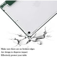 thumbnail image 4 of Mazepoly Protective Cover Compatible for Apple iPad 10.2 inch 9th/8th/7th Generation 2021/2020/2019 Case with Apple Pencil Holder, Dark Green, 4 of 6