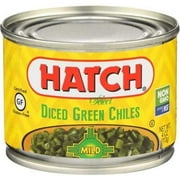 Hatch Mild Diced Green Chile, 4 Ounce -- 24 per Case.