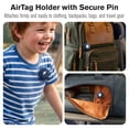 thumbnail image 5 of Vena 1 Pack For Apple AirTag Holder For Kids, AirTag Kids Hidden Silicone Case with Invisible Pin for Child/Elderly/Pets Collar/Shoe, Blue, 5 of 9