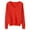 Rouge, variante sur Chandails à Enfiler d'Automne pour Femmes Chandail à Col en V pour Femmes à Manches Longues Chandail à Enfiler Chandail Tricoté Doux Chandail Tricoté Léger S-111 Rouge-A L